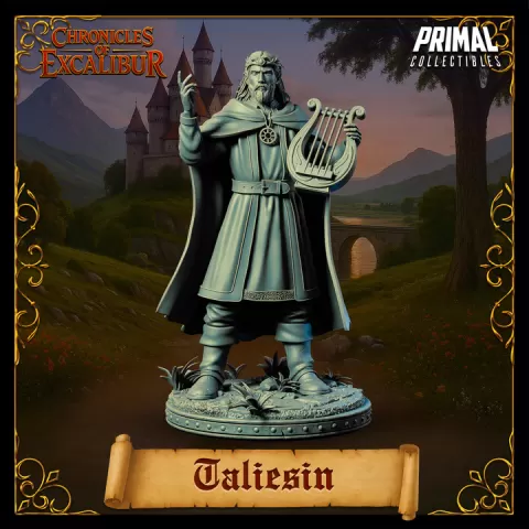 Bard - Taliesin - March 2026 - Chronicles of Excalibur by PRIMAL Collectibles