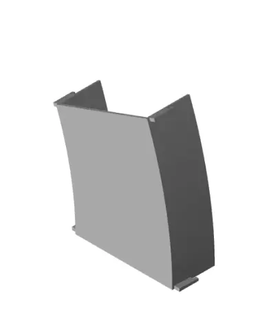 Large Diameter 20 Degree Single Lane Corners
