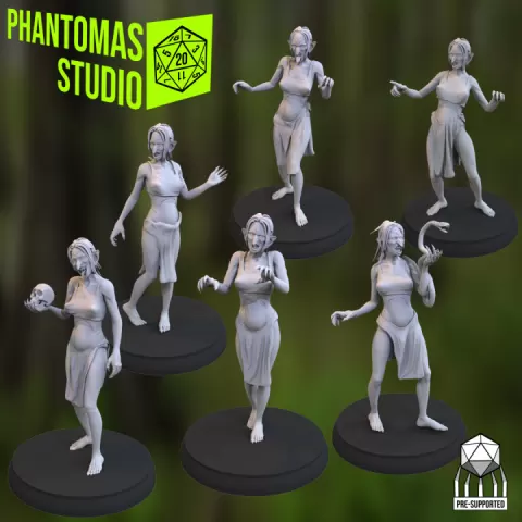 Swamp Witch by PHANTOMAS_STUDIO