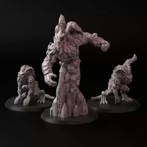 Earth Elemental by Crosslances