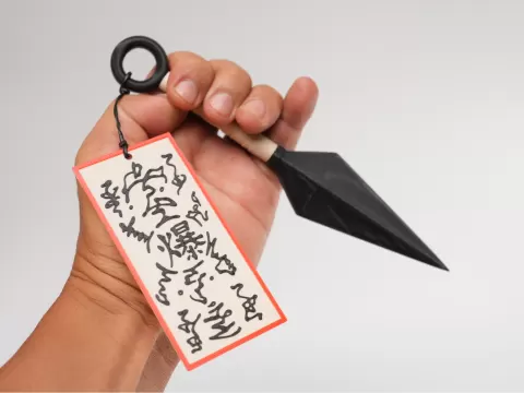 The Legendary Explosive Kunai | Anime Fan Art