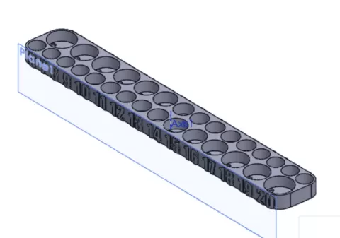 Metric Socket Set Holder Standard and Deep