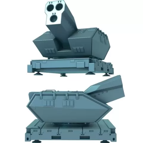 Oerlikon Skynex Air Defence System / High Energy / Laser Gun / launcher / rocket / retaliation system / military rocket / Missile Launcher