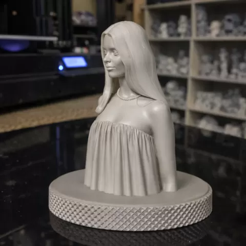 Anya Taylor-Joy 3D Bust