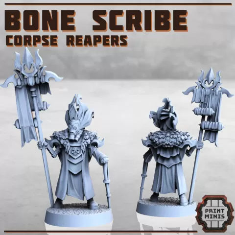 Bone Scribe - Corpse Reapers by Print Minis