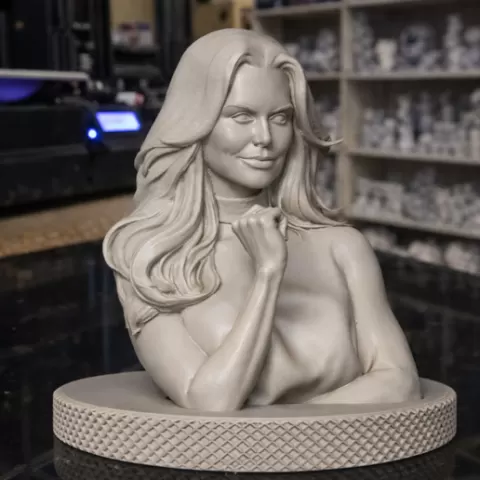 Nicole Kidman 3D Bust