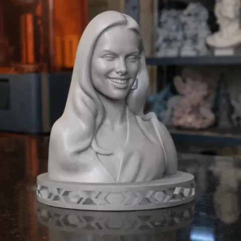 Kate Beckinsale 3D Bust