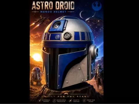 Astro droid/Mando helmet