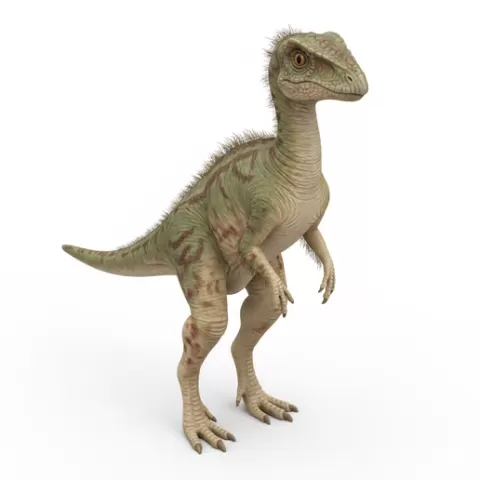 Lesothosaurus small herbivore upright, dinosaur, dino, prehistoric, jurassic, fossil, reptile, creature, monster, fantasy, dragon, beast
