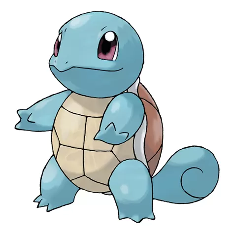 Squirtle, Wartortle, Blastoise