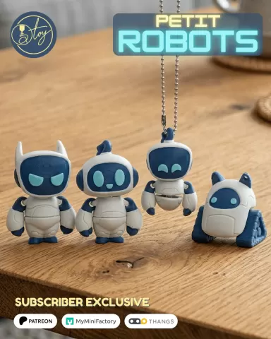 PETIT ROBOTS - KEYCHAIN COLLECTION