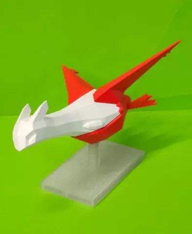 Latias Low Poly Pokemon