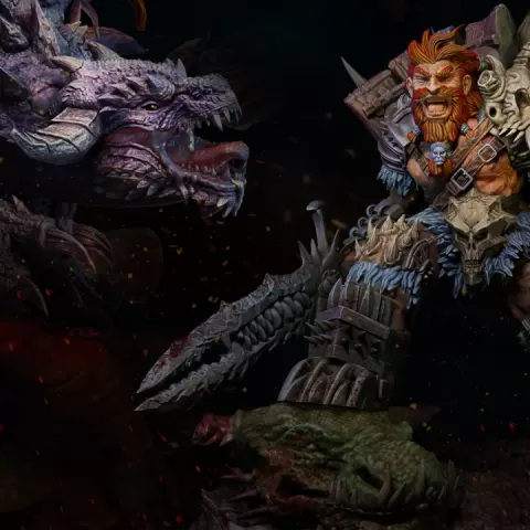 Pyrathal the Heatwave vs Ulgar the Ohrmfate | Pre-Supported by SolGood Creations