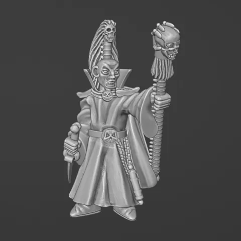 Necromancer by Ystlund Miniatures