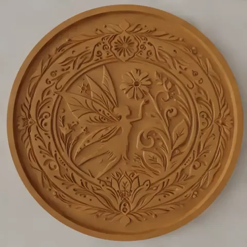 fairytale coaster - wall art - table top - keychain