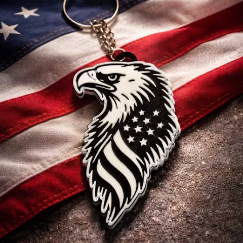 ameican eagle keychain