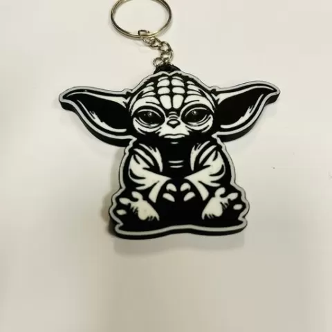 Yoda keychain