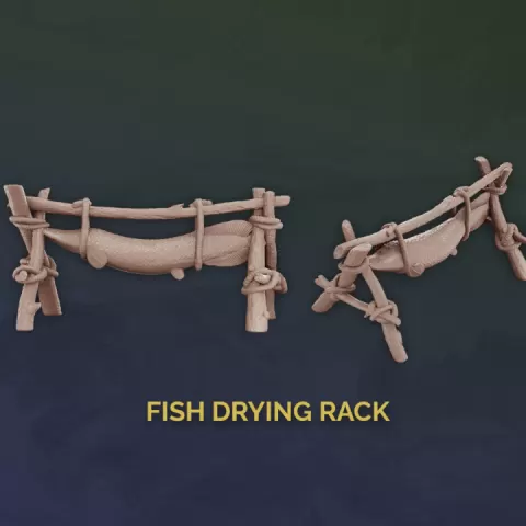 Fish Drying Rack by Artificers_Mini