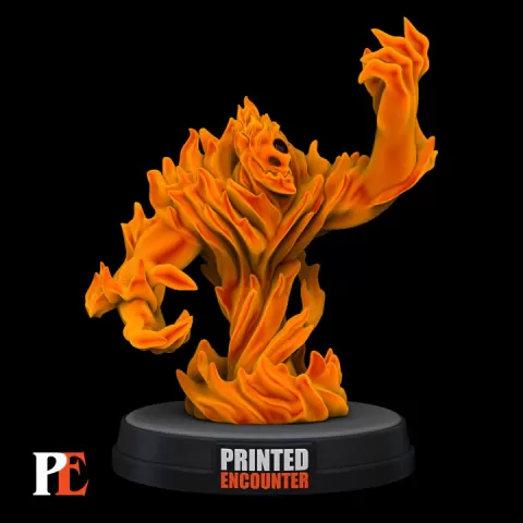 Fire Elemental by Printed Encounter