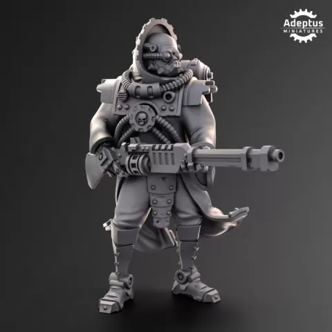 Techno Ranger (pose 2) by Adeptus Miniatures