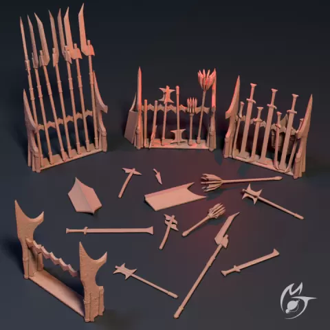 Iron Weapons Objects & Props by Making Tlon