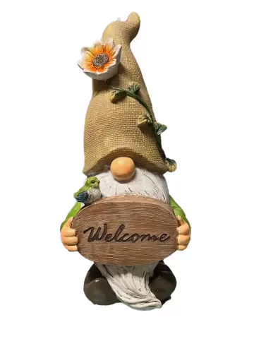 Woodsy Gnome Welcoming you to the Mystical Forest - The Gnome Zone