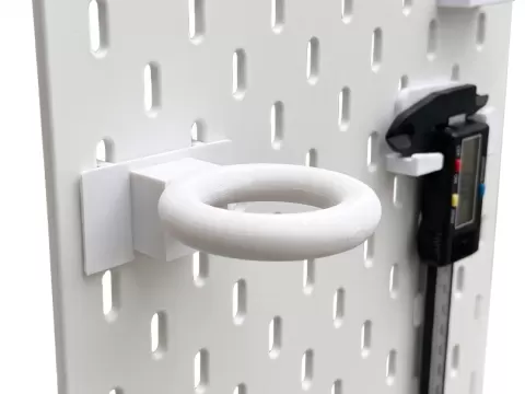 Porta microscopio ikea skadis