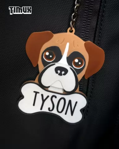 BOXER KEYCHAIN SET