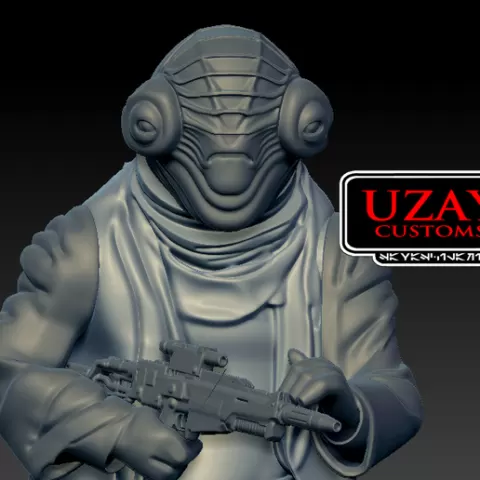 Star wars (The Rise of Skywalker - 2019) articulated engi golba 3D print model