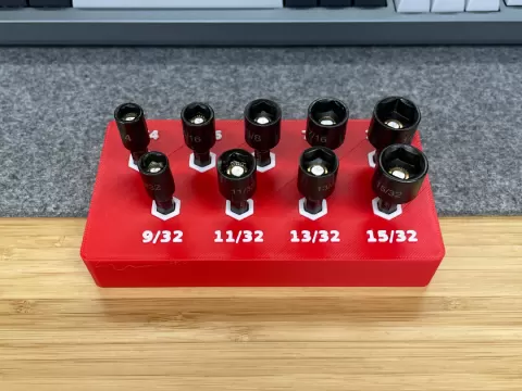 SAE Nut Setter Holder for Hercules 9-Piece Set