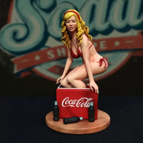 cola pin up by exclusive3dprints