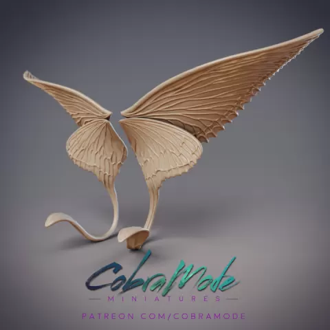 Large Butterfly Wings (Pre-supported) by CobraMode