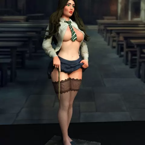 witch pin up by exclusive3dprints
