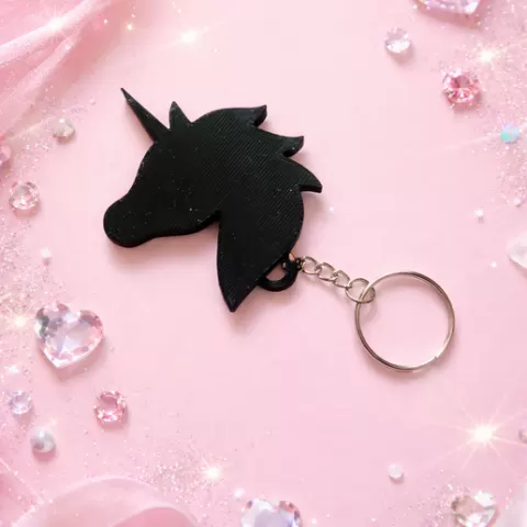 unicorn keychain