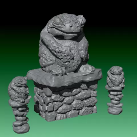 Frog Idols by Dark-Platypus Studio