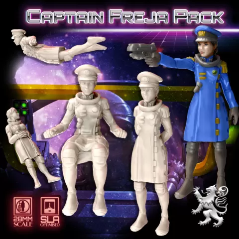 Captain Freja Pack by 2nd Dynasty