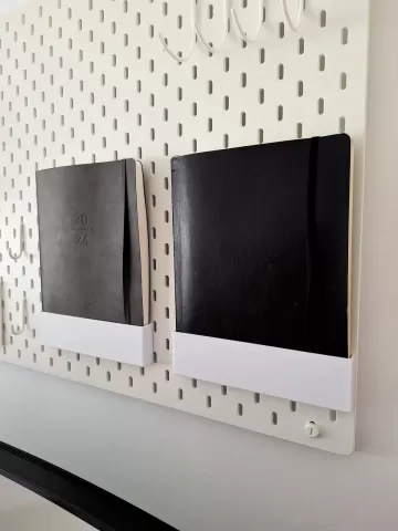 Ikea Skadis Notebook Holder