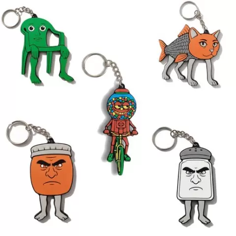 ITALIAN BRAINROT KEYCHAIN PACK (5 3D KEYCHAINS)