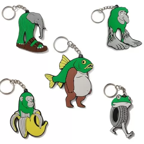 ITALIAN BRAINROT KEYCHAIN PACK (5 3D KEYCHAINS)