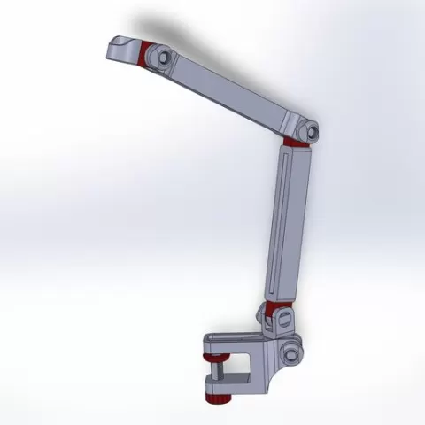 Desk clamp mount for microscope