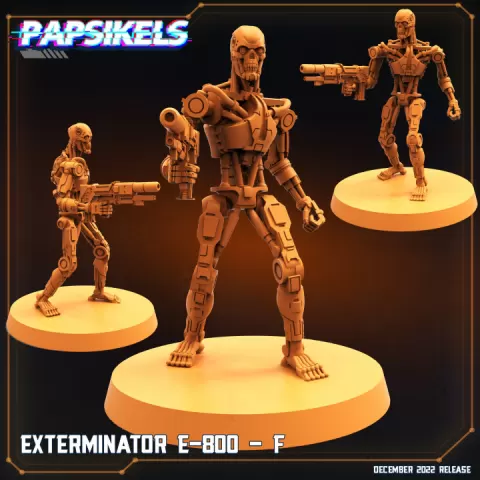 EXTERMINATOR E-800 - F by PAPSIKELS MINIATURES