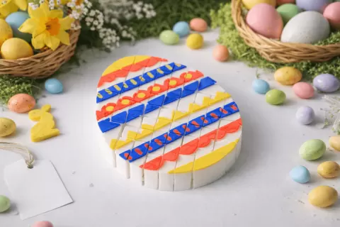 Articulated Easter Egg Flexi Toy