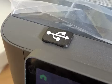 USB Dust Cover for P2S X2D H2D H2S