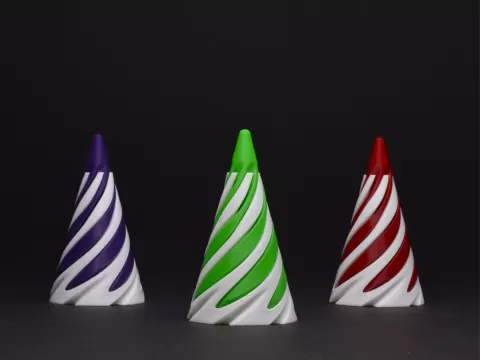 Spiral Fidget Cone