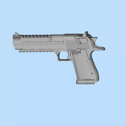 CCL 732 Desert Eagle pistol digital model (1)