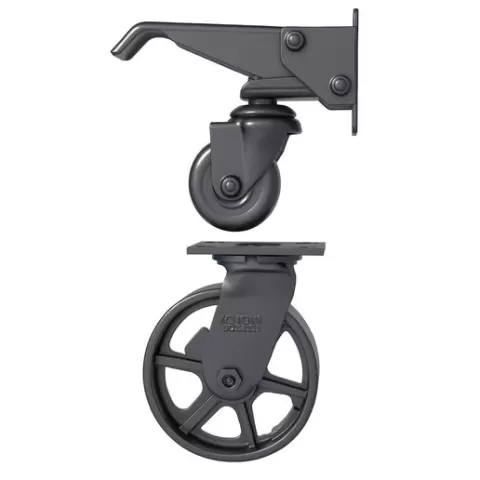 Wheels and Castors / Castor Wheels / Heavy Duty Castor / Stainless Steel Swivel / Castors With Brake