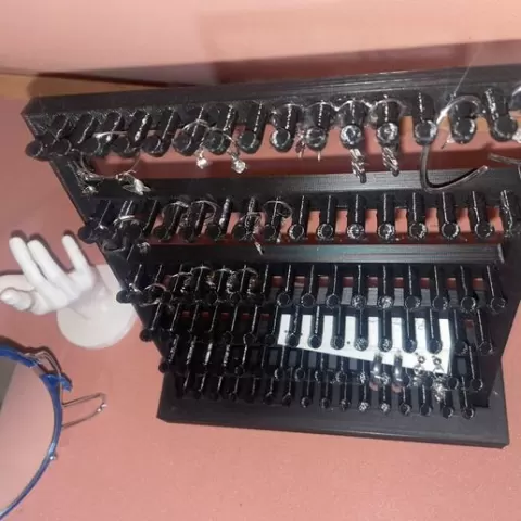 Hoop display stand