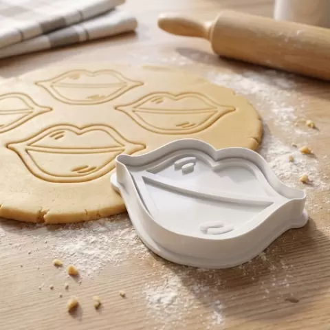 Kiss Lips Cookie Cutter