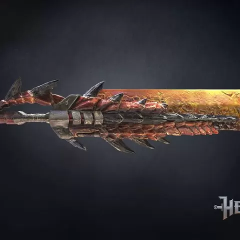 Halberion Blade 3D print model