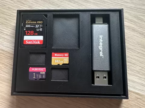 SD card , Micro SD card and memory reader holder